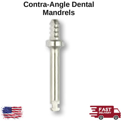 Super-Snap Contra Angle Mandrels for Polishing Disks & Buffs Up to 100/Pk Dental