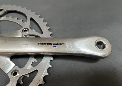 Shimano 600 Ultegra FC-6400 Crankset 175mm 53/39t 5-Bolt 130mm BCD