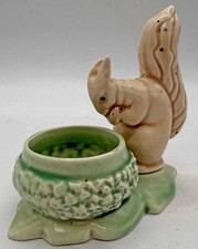 Vintage Sylvac Squirrel Eating From A Bowl Made in England No 1494 Ornament