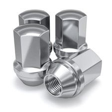 9/16"-18 Thread, 1.75" Long Lug Nut for Select Dodge and Ram, Factory Style