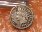 1863 Indian Head Cent Penny #2