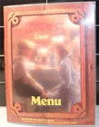 Vintage McCrory Lunch Counter Menu 1980s Seasons Greetings Coca Cola Glass