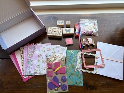 Kids MAKE 4 CARDS Art Box, Birthday Idea, Kids Gift Idea, Imagination Present