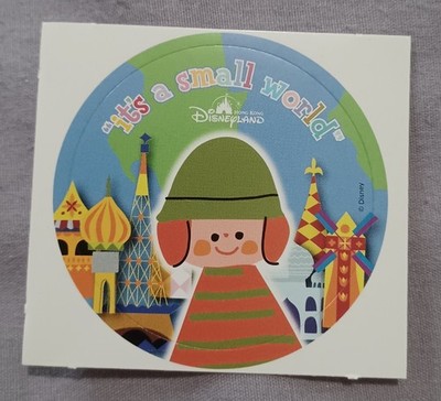 Hong Kong Disneyland Sticker - Lot of 1 - It's A Small World
