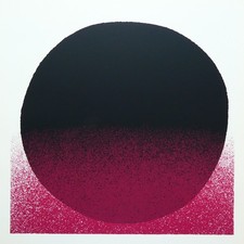 RUPPRECHT GEIGER (1908, 2009) -  ohne Titel,  Siebdruck 1972