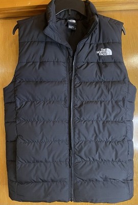 The North Face Mens Small Black Aconcagua 3 550 Down Vest Jacket