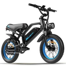 Electric Bike 500W 16"Fat Tire 36V 12.8Ah  Mountain Teenagers E-Bike