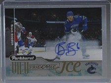 2018-19 Upper Deck Parkhurst View from the Ice Auto Brock Boeser #VI-9 Auto 3vx
