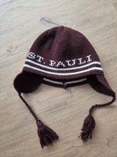 FC St. Pauli Wollmütze gestrickt - Top unikat - Magischer FC - Forza FCSP