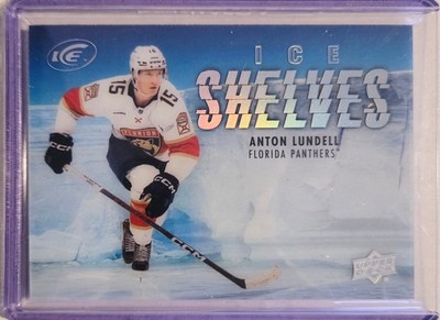 2024-25 Upper Deck Ice Shelves SP 1:576 Anton Lundell