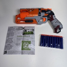 2012 Nerf Zombie Strike Hammershot Works Great 