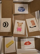 Cutie Critter Haricot Vert SET - Ana Anastasia Inciardi Mini Prints