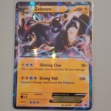 Pokémon TCG Zekrom EX 52/113 Legendary Treasures Ultra Rare Holo 180 HP on eBay