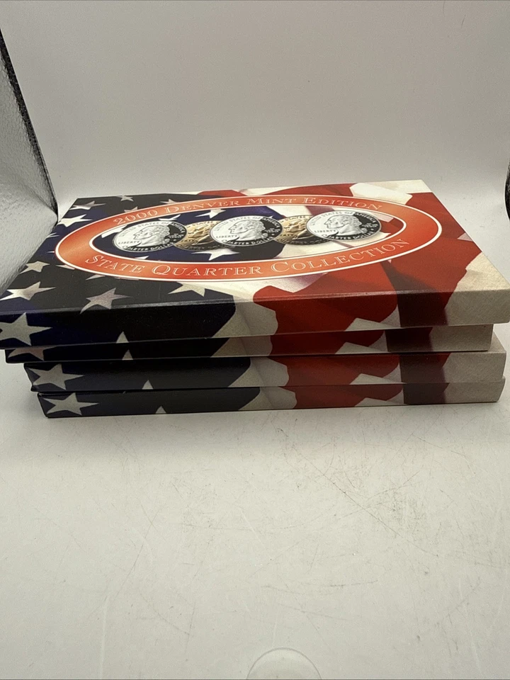 2000 STATE QUARTERS COLLECTION (GOLD, PLATINUM, PHILADELPHIA, DENVER) W/COAs NEW - Image 3 of 4