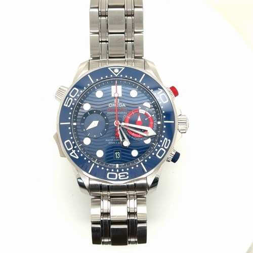 OMEGA Seamaster Diver 300M 210.30.44.51.03.002 America's Cup w Box and Papers