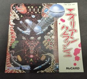 NAXAT SOFT PC Engine HU Card Alien Crash Used