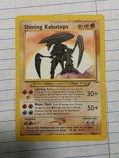 Shining Kabutops 108/105 Pokemon Neo Destiny Holo Vintage LP+/NM-
