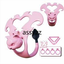 Male Chastity Cage Sissy Abstinence Restraint Cage Chastity Device Cb Lock Men