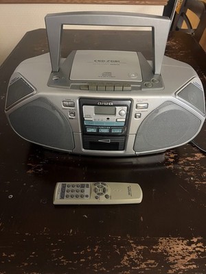 Aiwa CSD-FD81U CD Boombox Stereo Radio Cassette W/Remote, Tested And Working