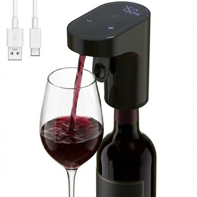 Redsack WP-007 Elektrischer Weinausgießer Dispenser 1-999ml LED Type-C Akku