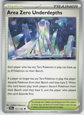 Area Zero Underdepths - Uncommon SV07: Stellar Crown 131/142 NM