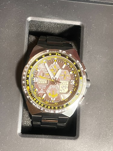 CITIZEN ECO DRIVE MAN'S PROMASTER SKYHAWK RADIO CONTROLLED WATCH