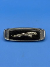 Vintage Oem Jaguar Xj6 Xj12 Xjs Fender Emblem Badge Bac3537 Black Chrome Vintage Oem Jaguar Xj6 Xj12 Xjs Fender Emblem Badge Bac3537 Black Chrome