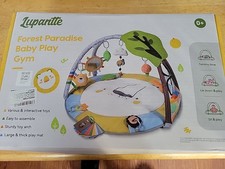 BRAND NEW baby play gym mat and overhead toys, sealed Forest paradise theme