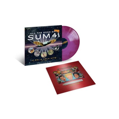 SUM 41 All The Good Sh** Vinyl *Limited Edition Purple*Greatest Hits 2001-2008*