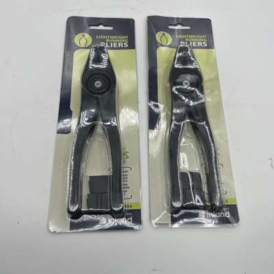 Lot Of 2 Inland Lightweight Running Pliers - pliers See Pics 30 Day Warranty