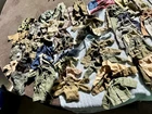 vintage 12 inch g.i. joe clothing lot of 58 pieces & American Flag