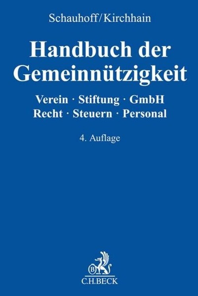 Handbuch Der GemeinnüTzigkeit Christian Kirchhain-image