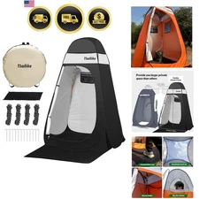 Pop Up Privacy Shower Tent Camping Portable Waterproof UV Protection 55x55x83