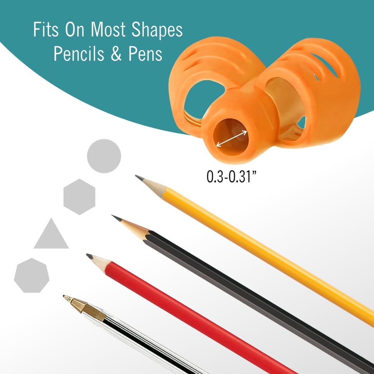 Pencil Grips for Kids Handwriting, Ergonomic Children Writing Aid, Training