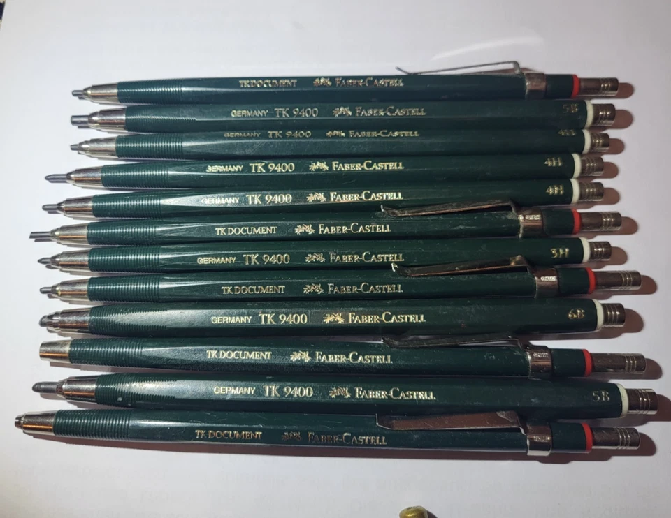 Faber Castell Druckbleistifte TK 9400 und TK DOCUMENT , Minfix Konvolut