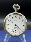 Antique 1906 Elgin Pocket Watch - Grade 340 - 17J 16s - Keystone Silveroid Case