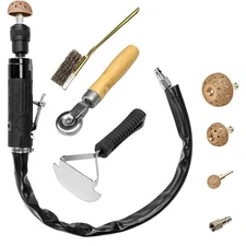 2500rpm Low-Speed Air Tire Repair Kit, Pneumatic Tire Buffer, Tire Patch Roll...