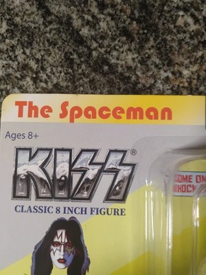 2025 MEGO Toys KISS Spaceman 8 Action Figure Love Gun Ace Frehley