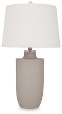 Signature Design by Ashley Cylener Table Lamp, Off White