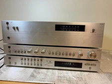 Cybernet SPA-80 Stereo Power Amplifier, SPR-80 Pre Amplifier, & STL-80 - Tested