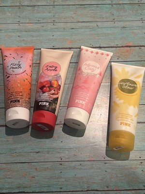 Victoria's Secret / Pink 24 hour Moisture Body Lotion 8oz lot of 4