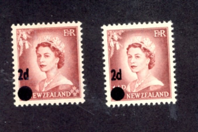 NEW ZEALAND--Complete Set Scott #319-#320