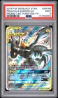 2019 POKEMON SM TAG TEAM TINS #SM168 FULL ART/PIKACHU & ZEKROM GX PSA 9
