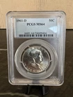 1961-D 50C Franklin Half Dollar PCGS MS64