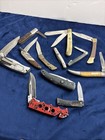 Lot Of Folding Pocket Knife Barlow Sabre Schrade Fish Knife Parts Or Repair — photo 8