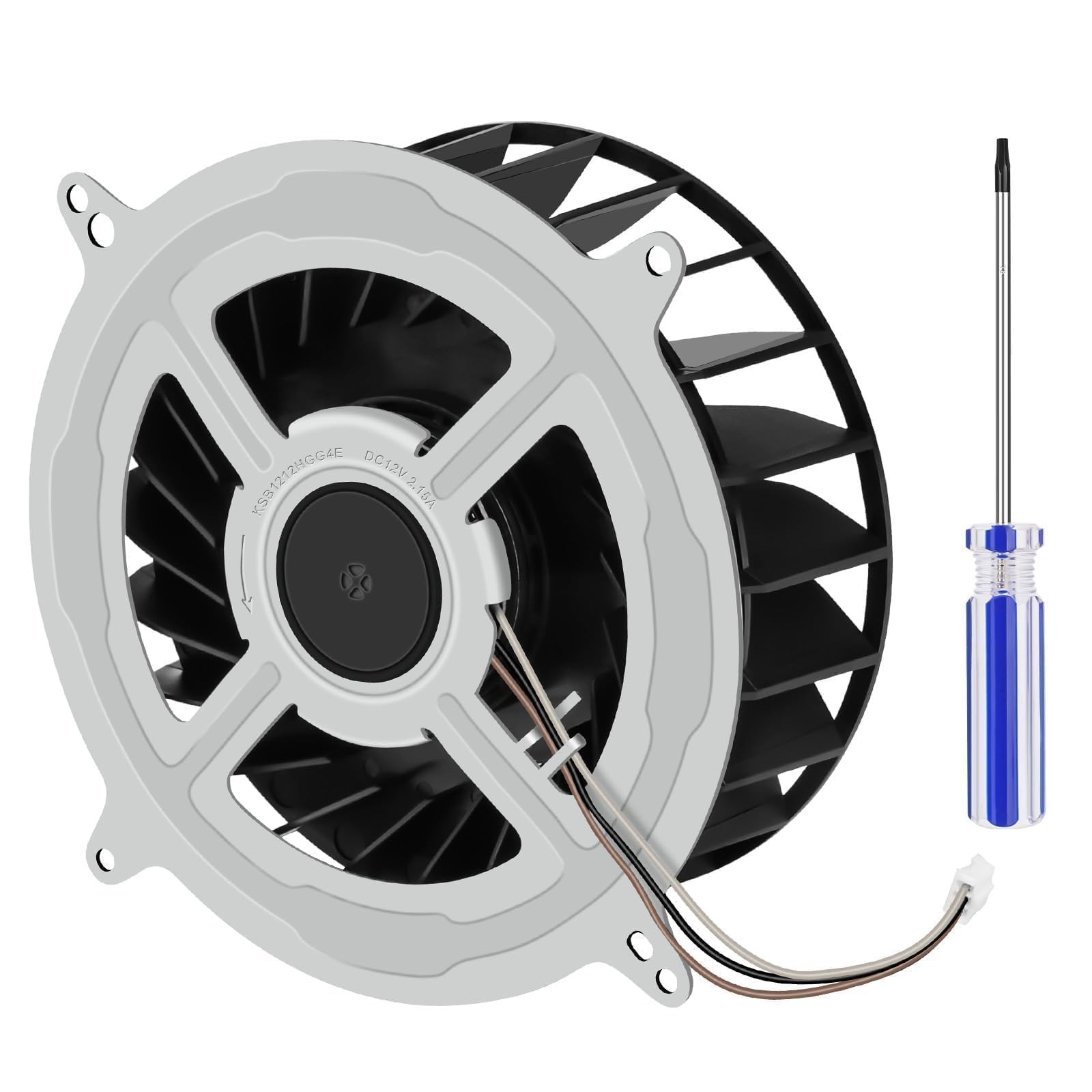 Ventilateur PS5 anti surchauffe KSB1212HGG4E pour réparer une console bruyante