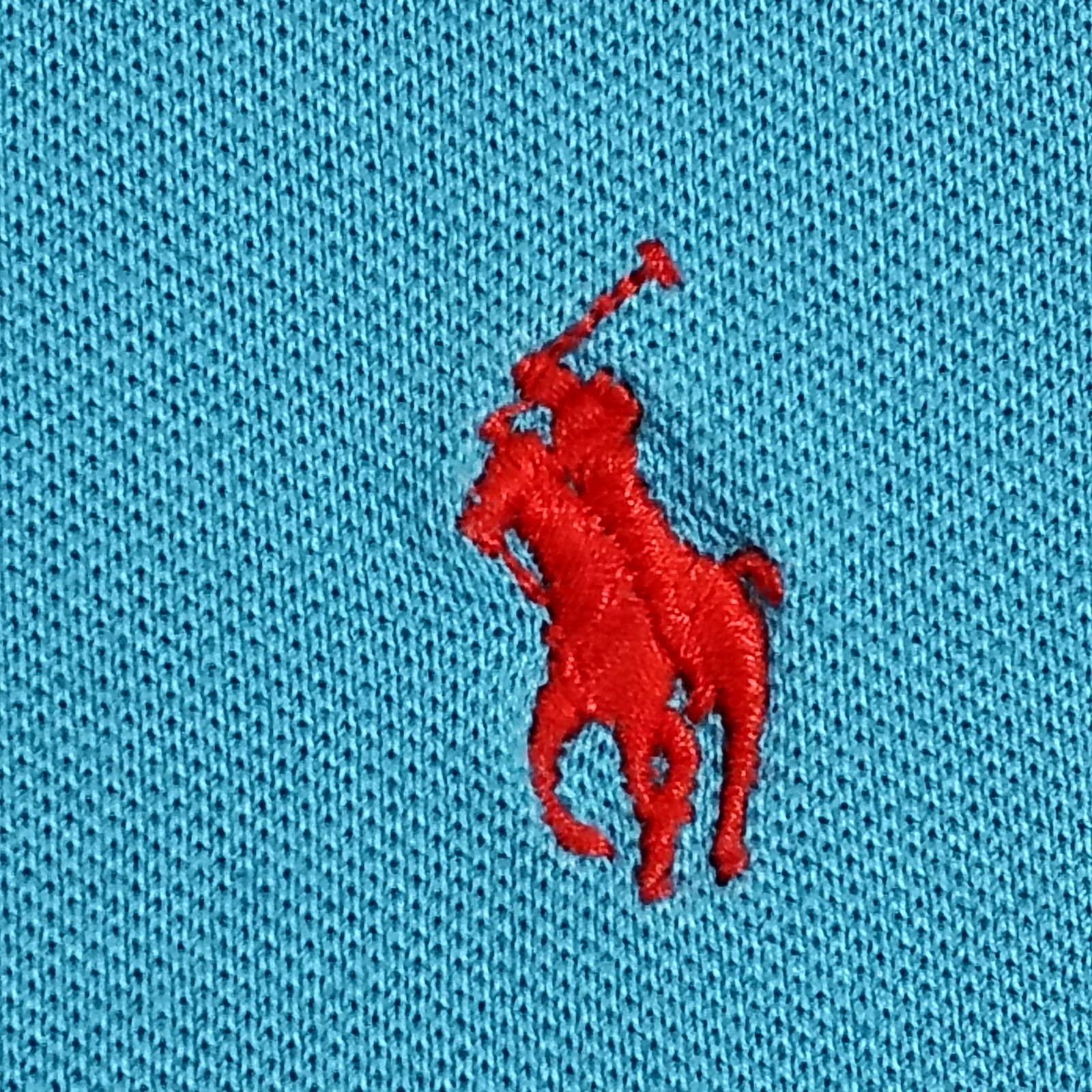 Polo Ralph Lauren uomo grande blu manica corta cotone preppy casual camicia pony