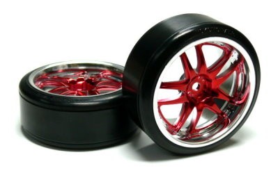 Yokomo RC Model ZR-DR29 Rays Volk RC Wheels & Tires (2pcs) WT255