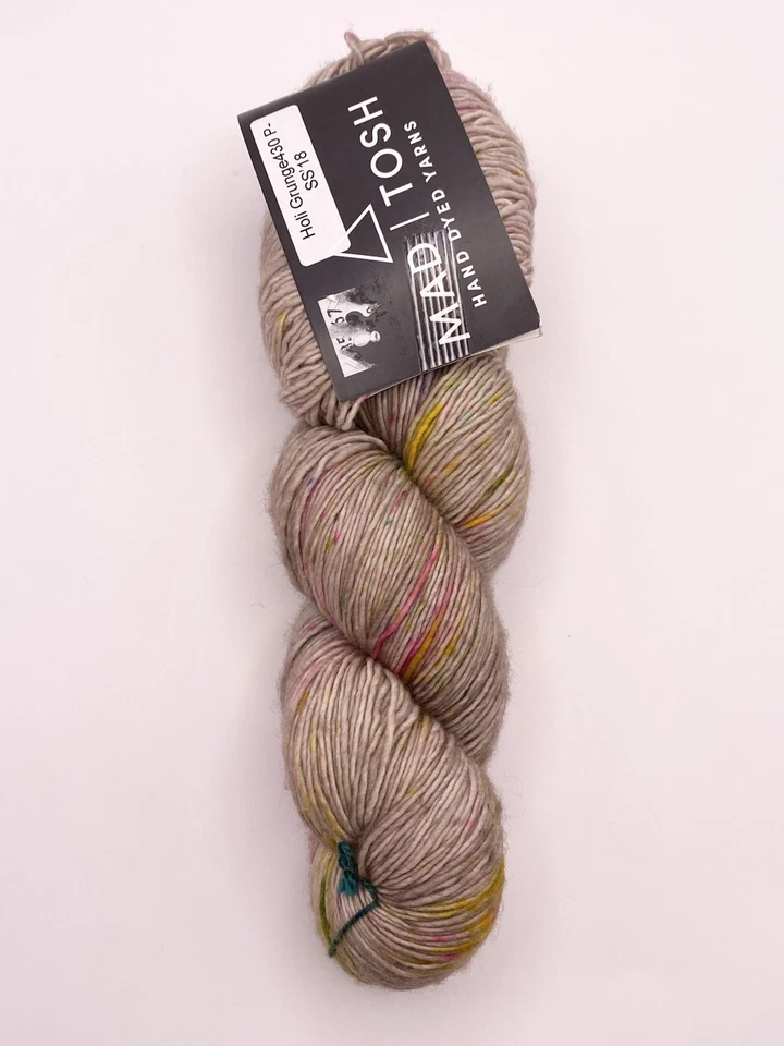 Mad Tosh Merino Light "Holi Grunge" Superwash Lana Dedos 420 yardas Foto 2 de 4
