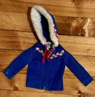 Vintage 1963 Barbie Doll Ski Queen #948 Blue Coat Jacket